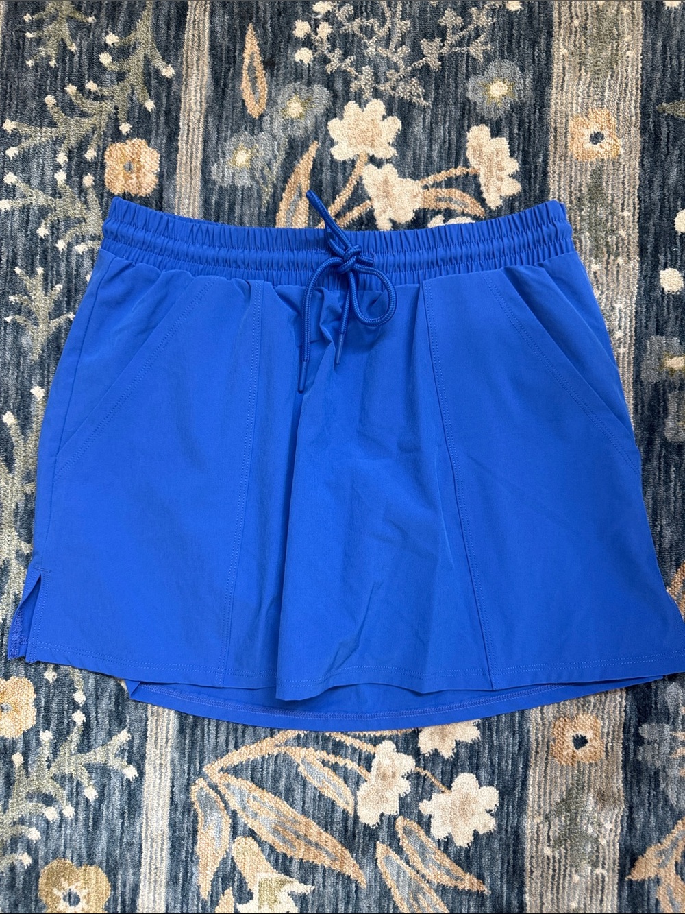 Shade & Shore Electric Blue Mini Skort